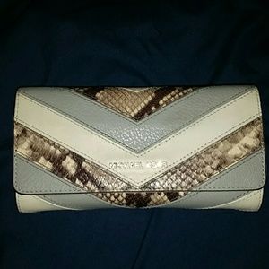 Snakeskin Michael Kors Wallet
