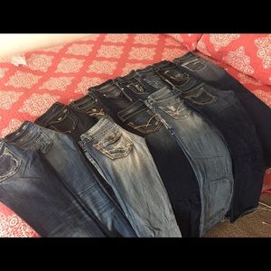 BKE, ROCK REVIVAL, MISS ME, BIG STAR, MEK JEANS