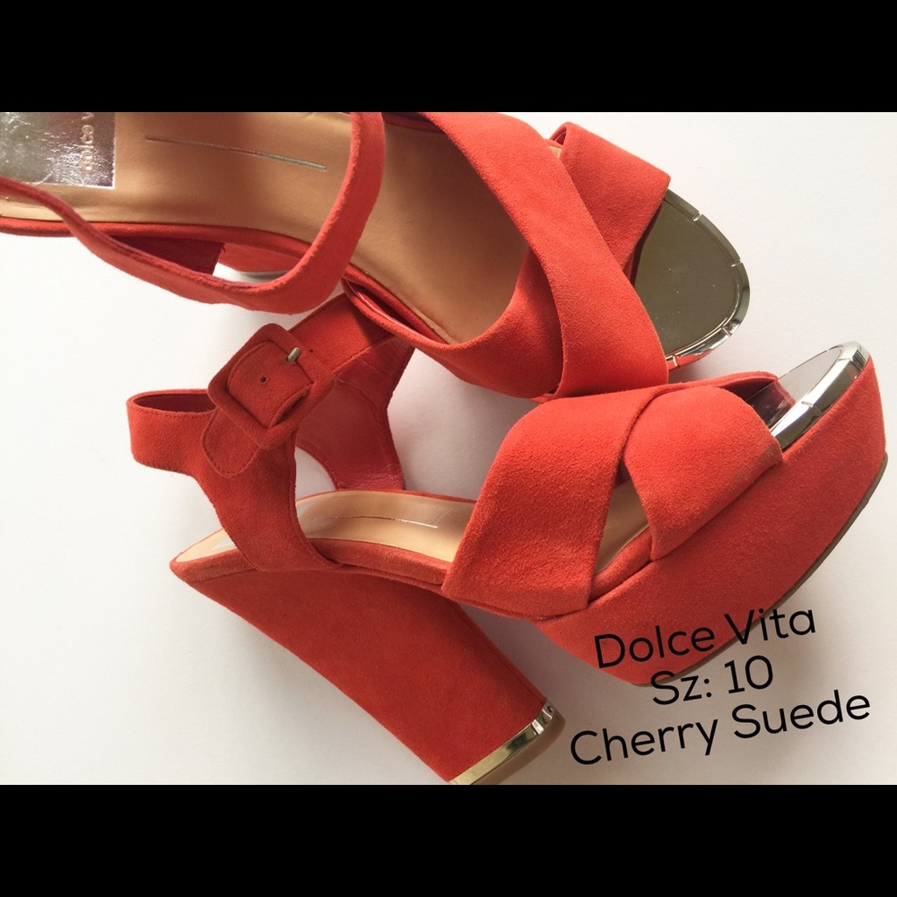 Dolce Vita Designer Suede Strappy Sandals