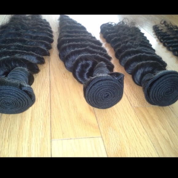 ?LUXURY DEEP WAVE BRAZILIAN HAIR  14\