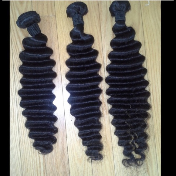 ?LUXURY DEEP WAVE BRAZILIAN HAIR  14\