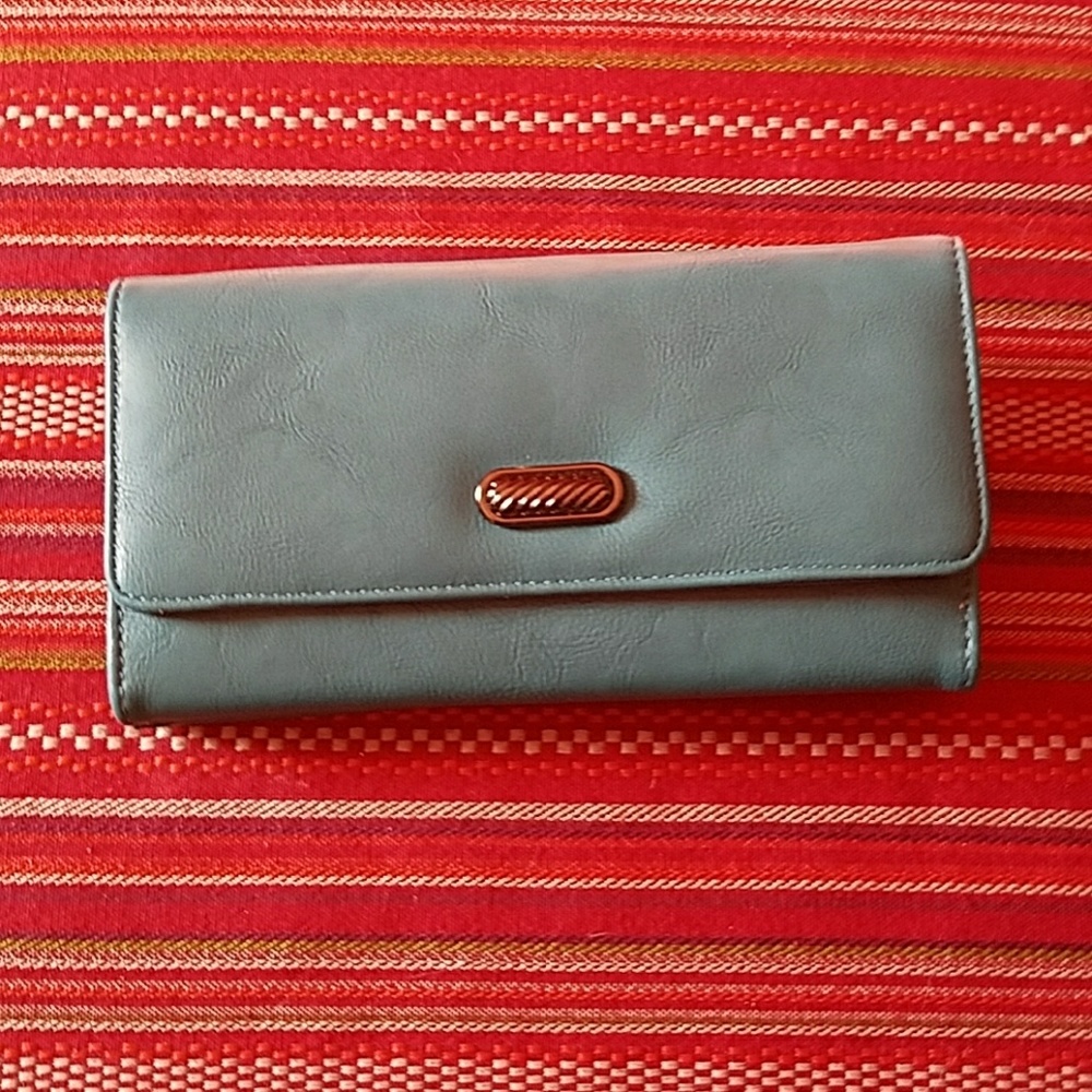 Leather fat wallet
