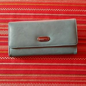 Leather fat wallet