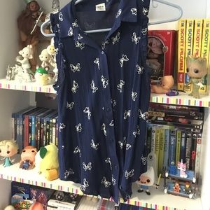 Disney x Lauren Conrad Minnie Mouse Bow Shirt