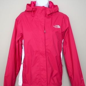Hot Pink North Face Rain Jacket
