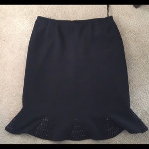 Embellished Black Trumpet Midi