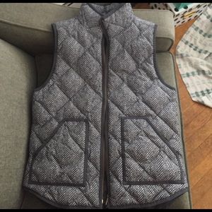 Grey J. Crew Excursion Vest