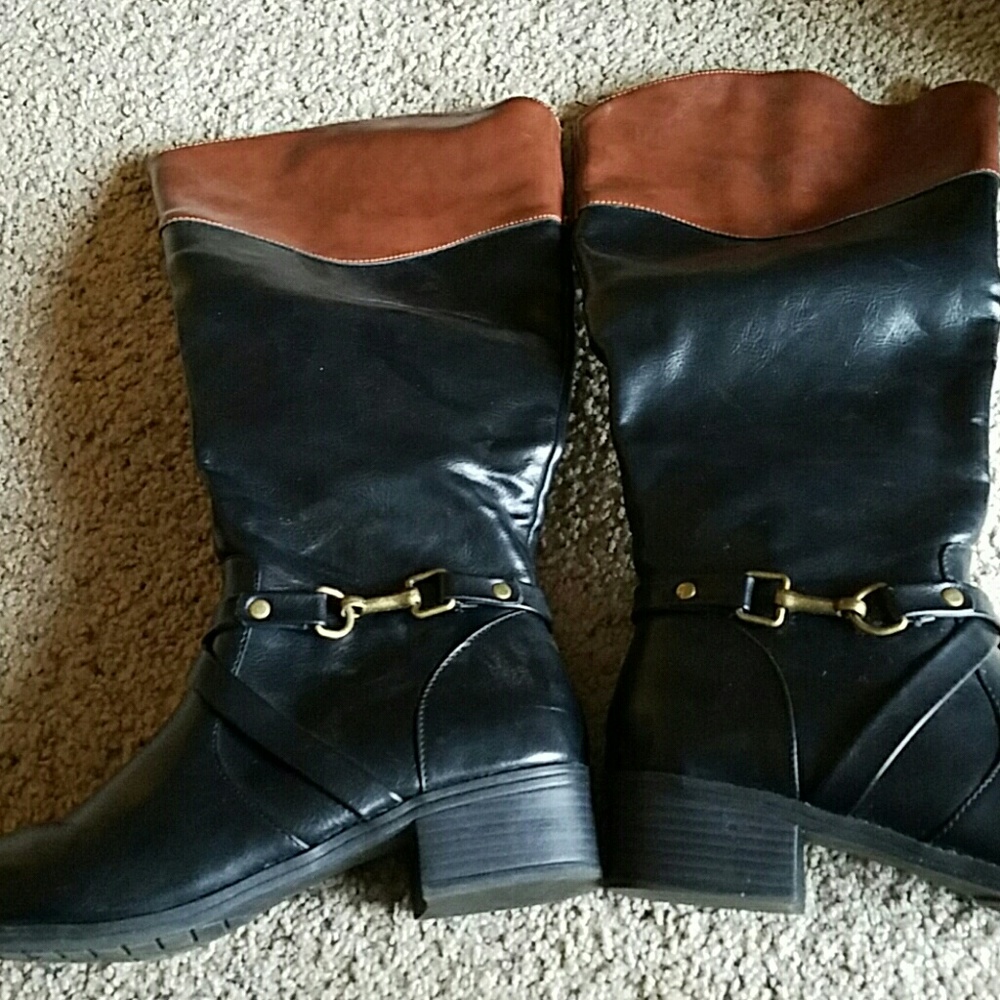 Gently used riding boots