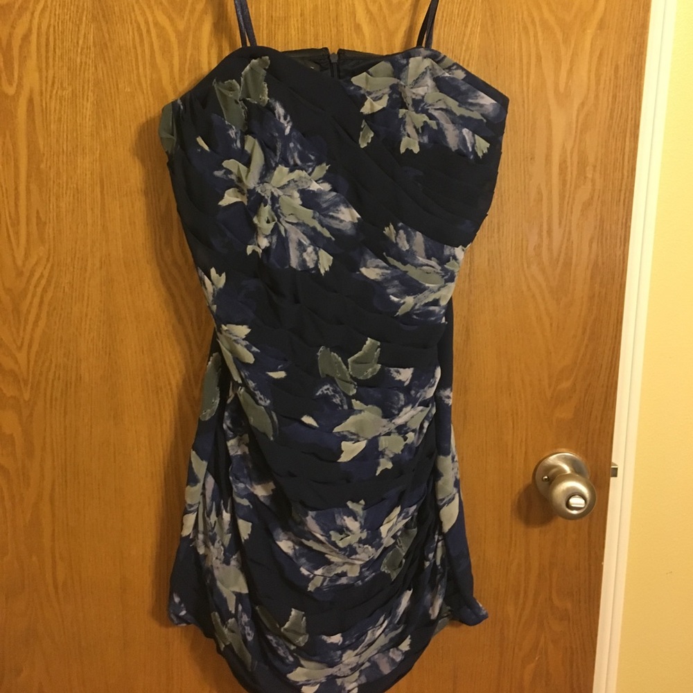 Inc sweetheart strapless dress