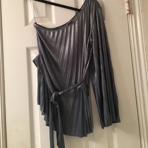 Halston Heritage One Shoulder Top