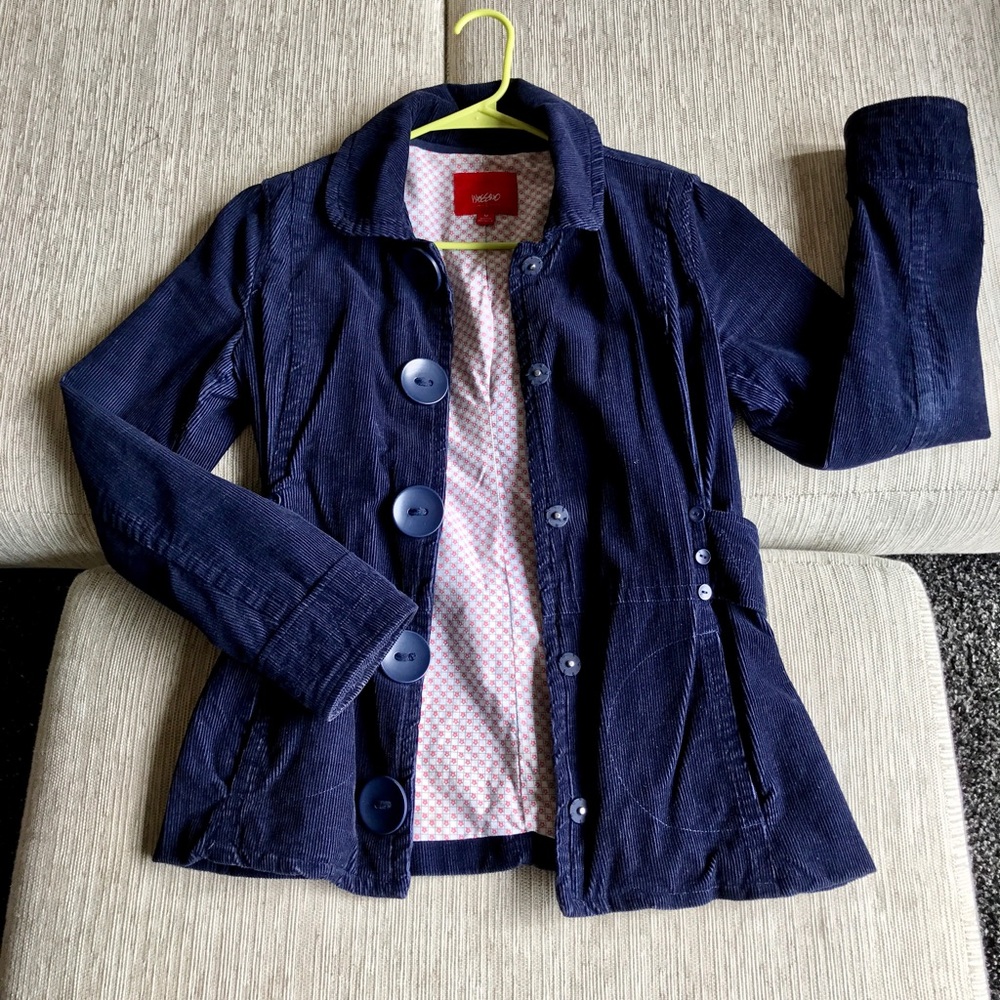 Mossimo blue corduroy coat.