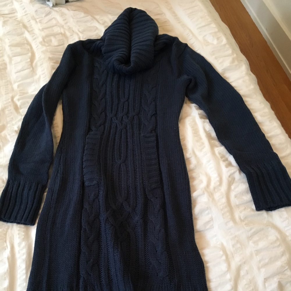 Long sleeve sweater dress