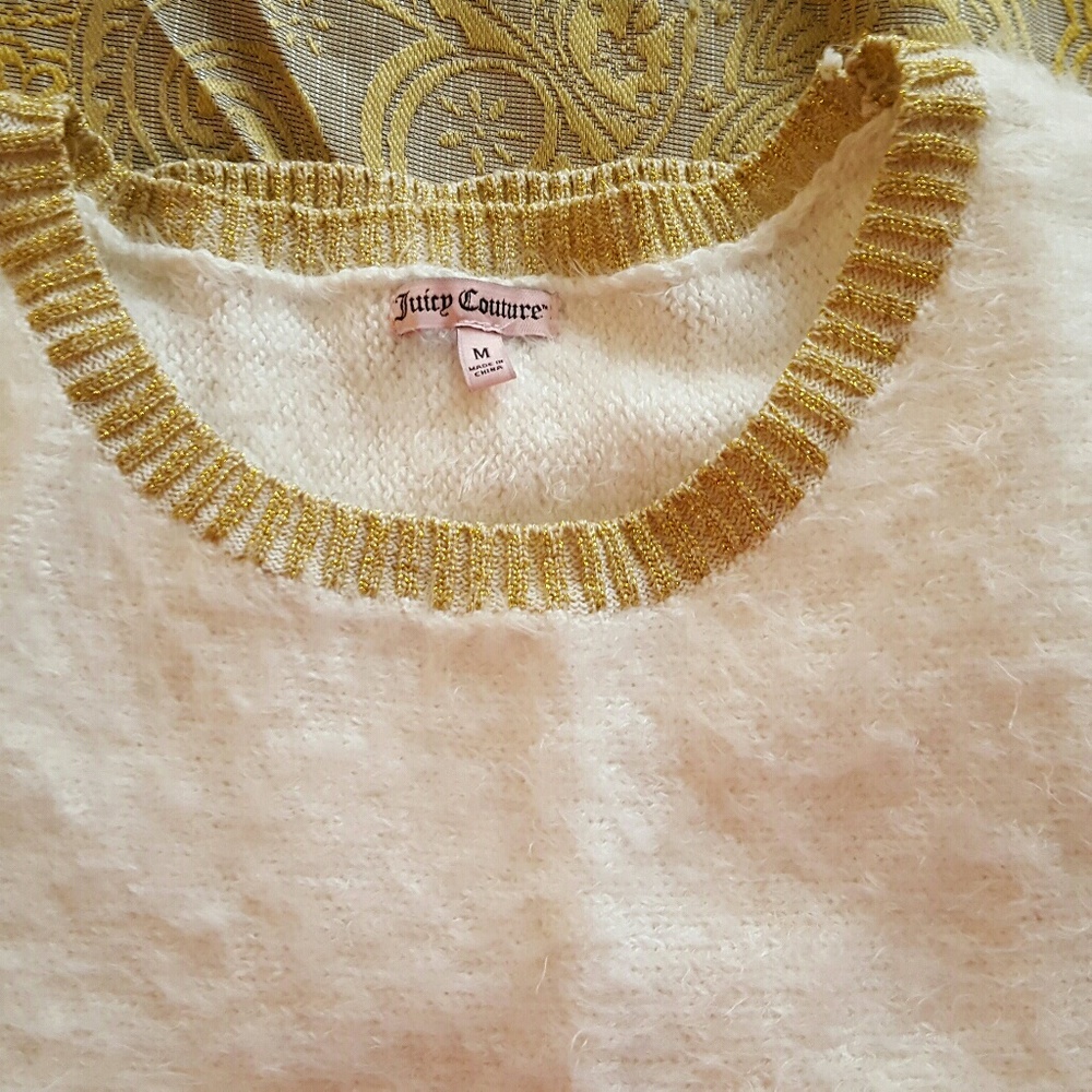 Juicy Couture sweater.