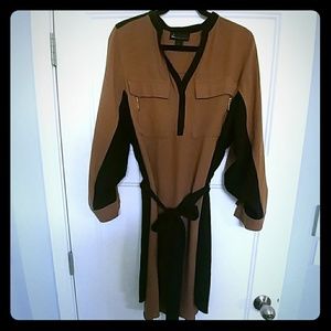 Lane Bryant Color Block Dress