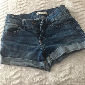 Abercrombie girl size 12 denim shorts