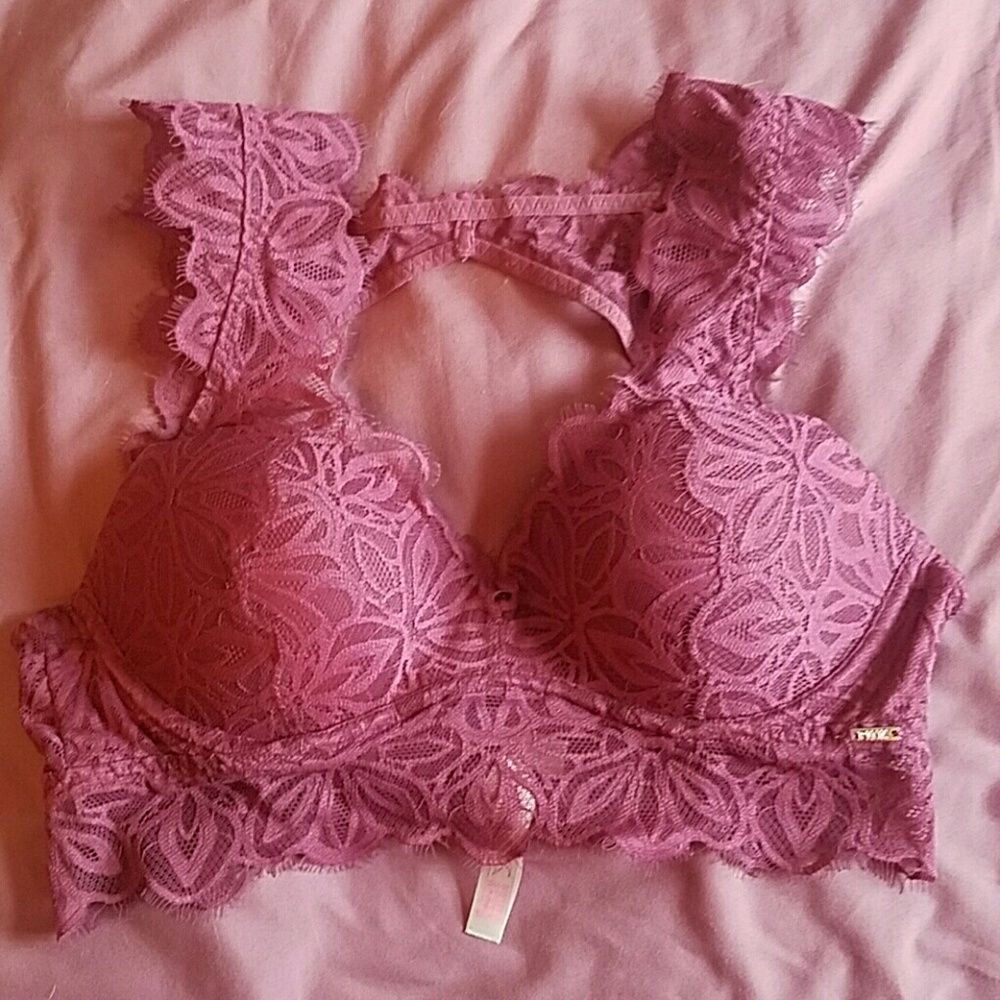Pink date bralette NWOT