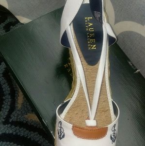 NEW 9.5 Ralph LAUREN shoes Espadrilles