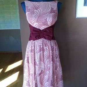 Nanette Lepore silk Pink Swirl dress