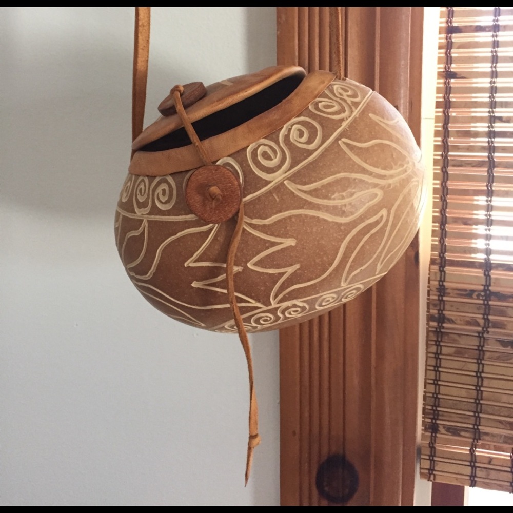 Coconut Crossbody Purse