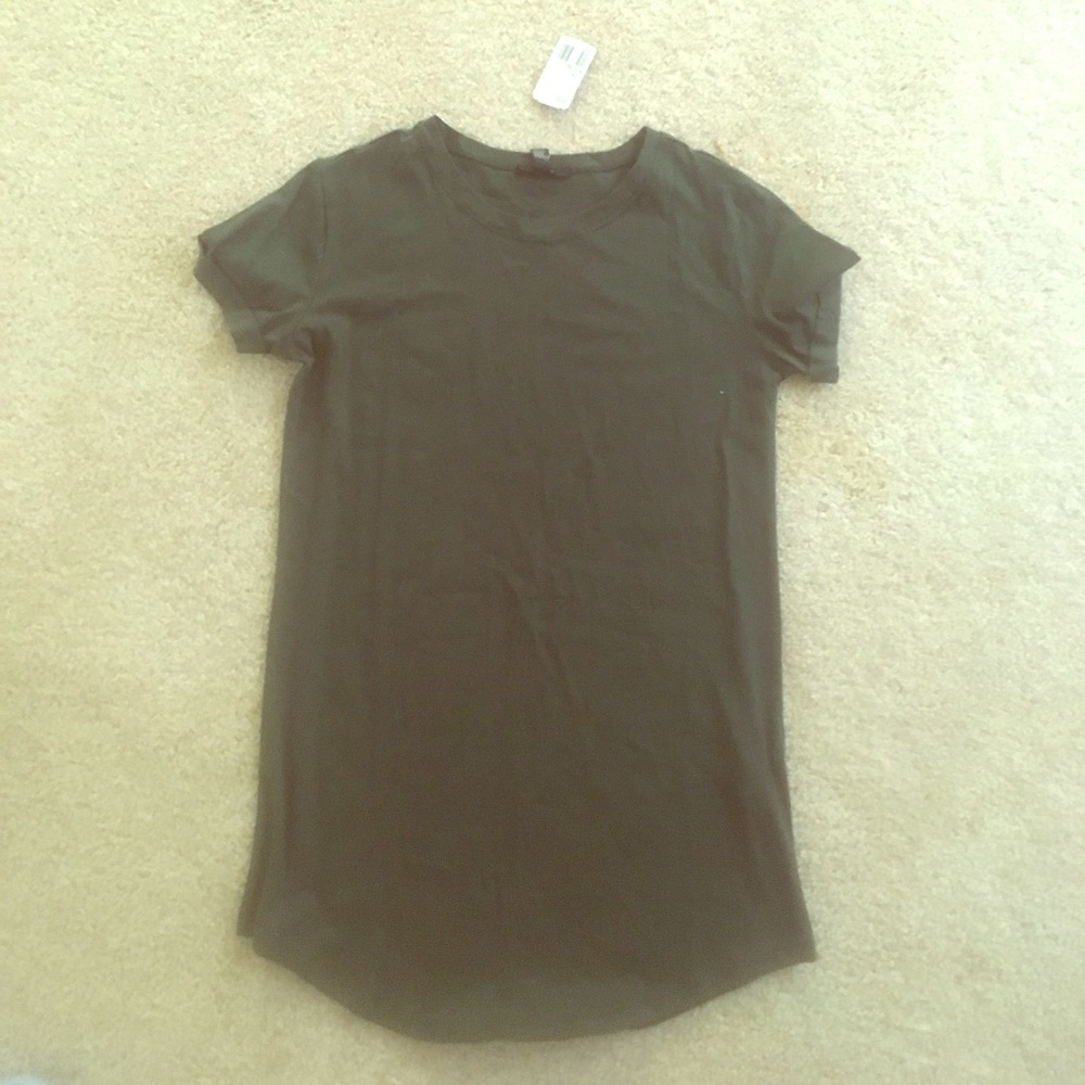 Green T-Shirt Dress