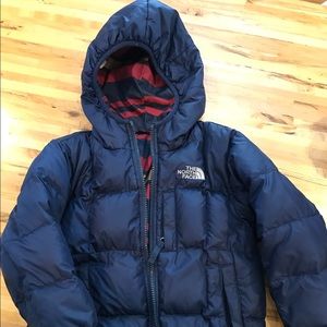 Kids North Face a down Jacket