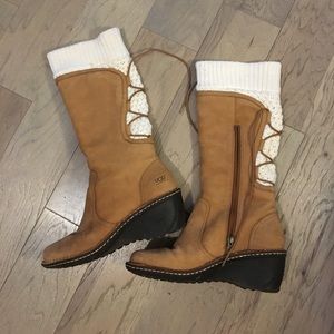 UGG Australia 🇦🇺 1939 knee leather boots size 9