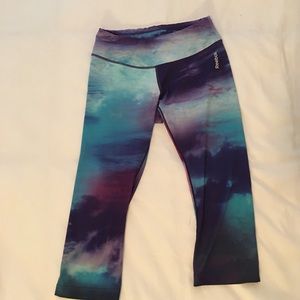 Reebok Tye Dye Capri Yoga Pant