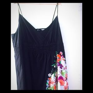 Black/Floral Dress