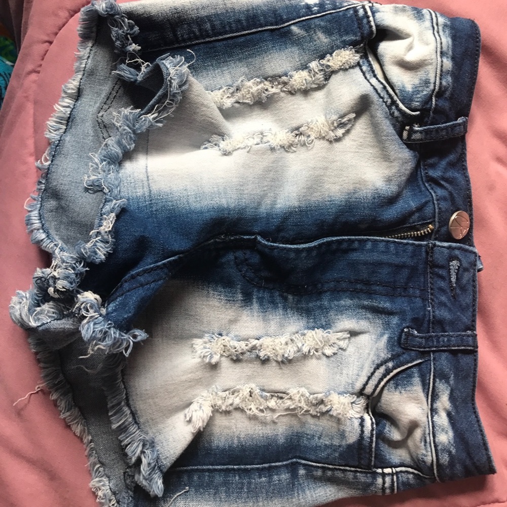 Acid Wash Shorts