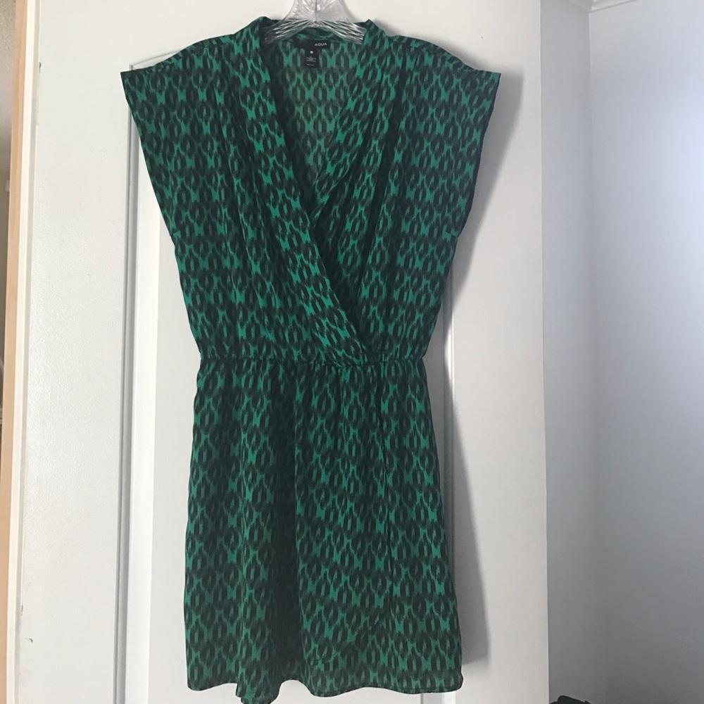 Aqua for Bloomingdales Wrap Dress