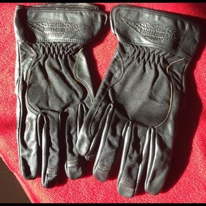 Harley-Davidson Men's Med Leather - Nylon Gloves