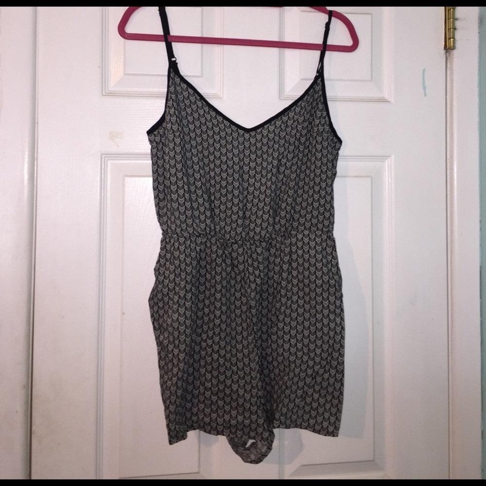 Printed Romper