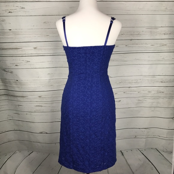 🔴SOLD🔴 Betsy Johnson dress navy with bow - Picture 5 of 8