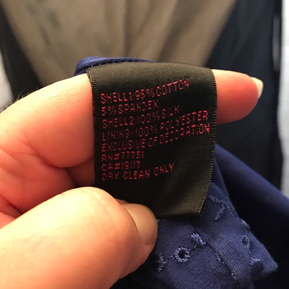 🔴SOLD🔴 Betsy Johnson dress navy with bow - Picture 8 of 8