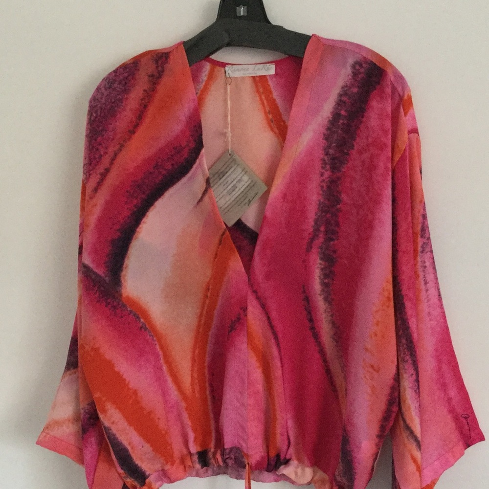silk Ramona La Rue top