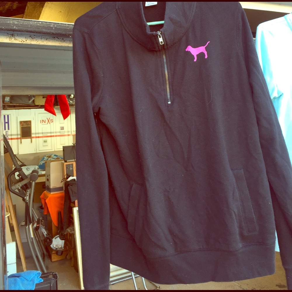 Black and purple Victoria secret jacket