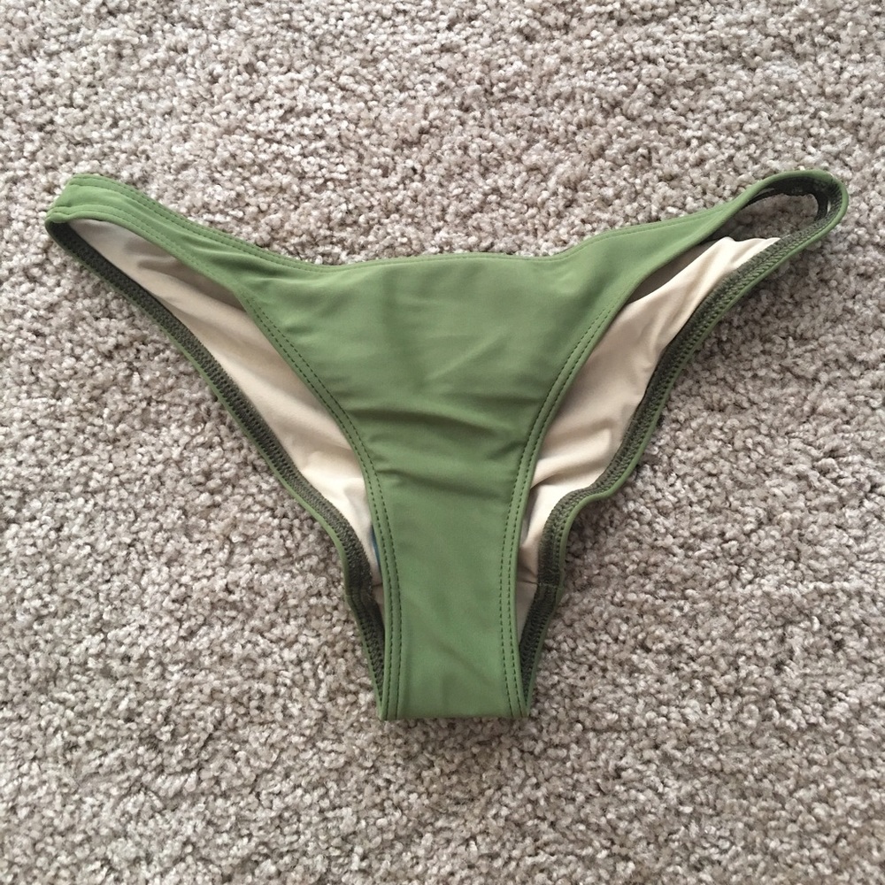 American Apparel olive bikini bottoms