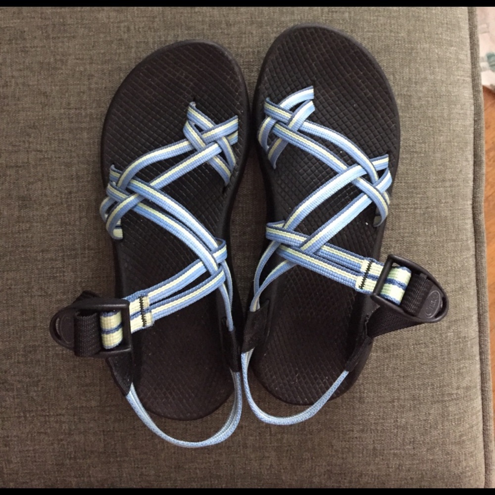 Double strapped Chacos!