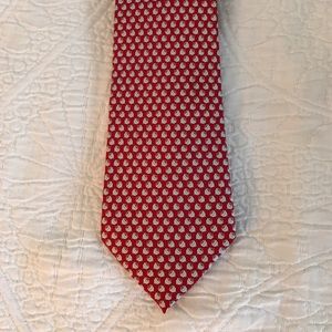 Salvatore Ferragamo necktie - red and blue