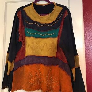 Amazing bell sleeve, multi color tee