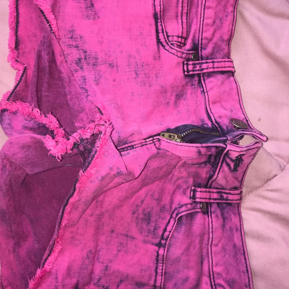 Acid Wash Shorts