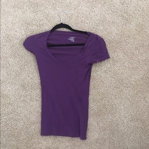 V-neck shirt