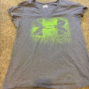 Grey Under Armor shirt