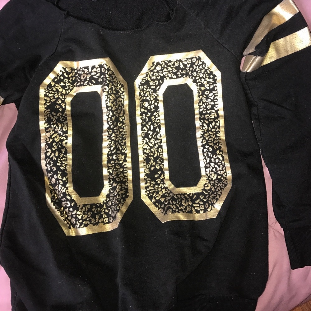 Black and Gold sweater