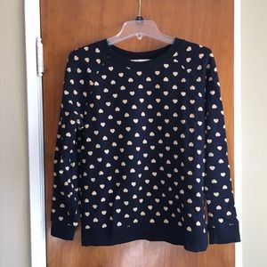 Polka-Heart Sweatshirt
