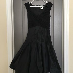 Tadashi Shoji black cocktail dress