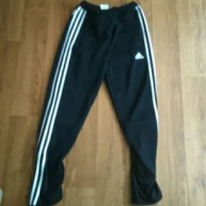 Black Adidas joggers