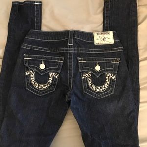 Dark wash true religion jeans sz 26