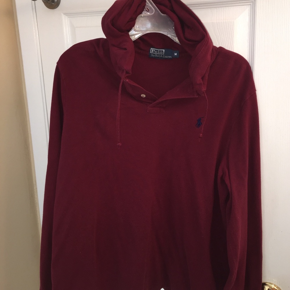 Polo Ralph Lauren pull over long sleeve with hood