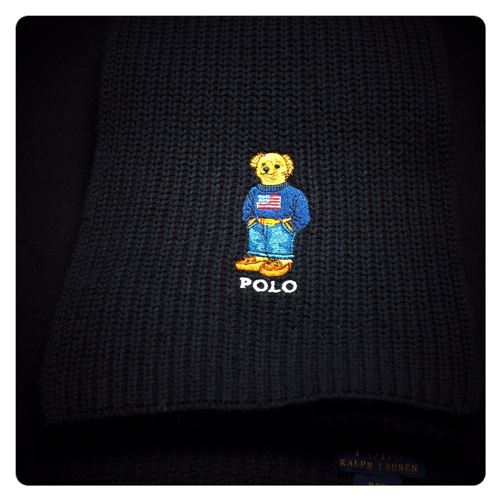 new condition polo bear scarve